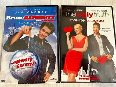 DVD Movies Bruce Almighty and The Ugly Truth, View more