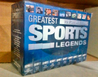 Greatest Sports Legends 10 VHS Box Set NEW Sealed