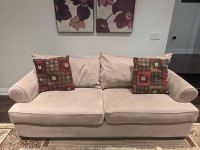 Taupe/beige deep sofa set