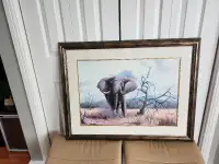 USED LARGE ELEPHANT PICTURE