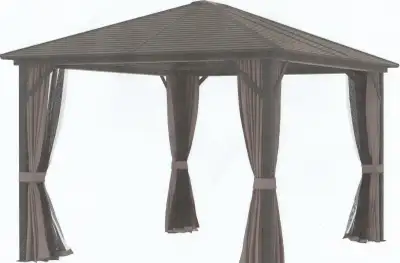 New in Box 10' x 12' Hardtop Gazebo, View more