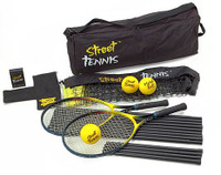 jeu NEUF tennis :, vaut 126$ (raquettes, filet, balles,...)