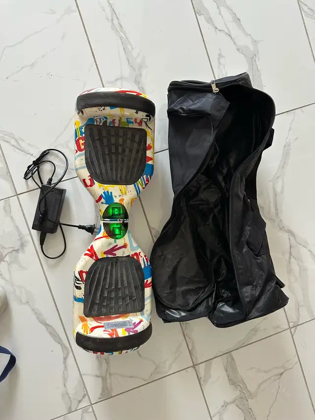 All-terrain Hoverboard Dual-motor Electric Scooter Charger C in Scooters & Pocket Bikes in Ottawa - Image 2