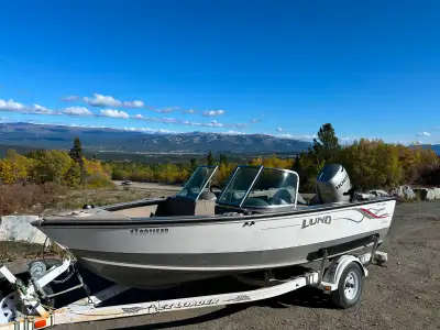 Lund 1675 Pro Sport Aluminum Fish & Ski Boat – 17ft – Honda 115HP $25,900 OBO Selling our Lund 1675...
