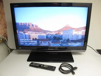 Sharp Aquos "32 Full HD 1080p TV, remote, 2x HDMI great shape, View more