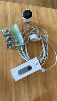 2 Nest Cams and second gen doorbell cam (new)