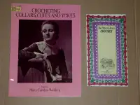 2 Crocheting Books .. like NEW,Clean,SmokeFree