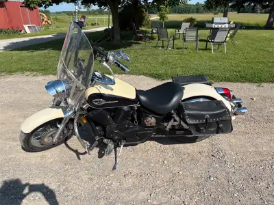 Good bike, currently on the road. Should need nothing for safety. 2800$ obo no trades