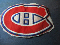 VINTAGE MONTREAL CANADIENS HOCKEY TEAM PATCH-COLLECTIBLE-1980/90