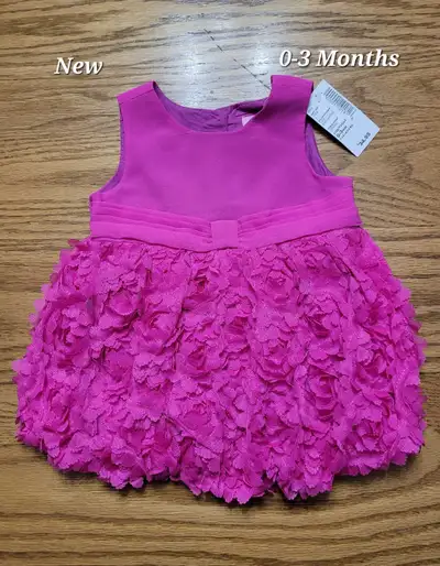0-3 Month Baby Girls Dress, New With Tags - St.Thomas, View more