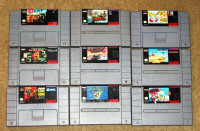 SNES GAMES AND N64 GAMES FROM $6