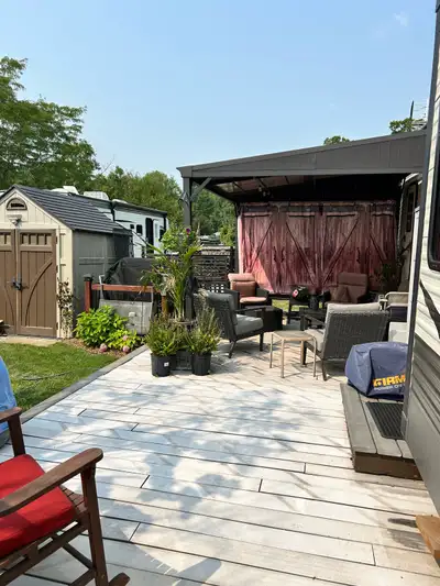 FOR SALE: Beautiful 40ft Trailer in NET Camping Resort Asking Price: $60,000 Looking for your perfec...