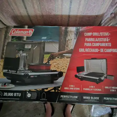 Coleman Camping 2:1 Grill/Stove, View more