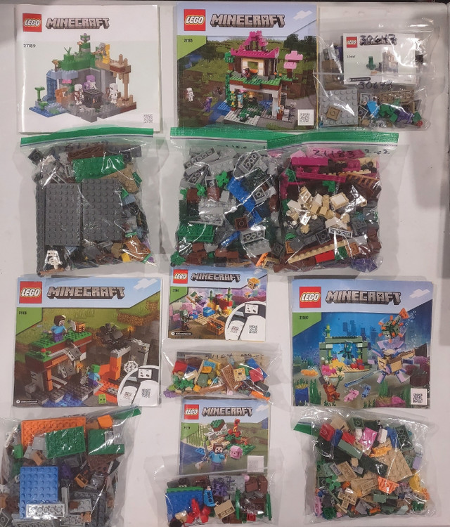 LEGO - MINECRAFT LOT in Toys & Games in City of Halifax