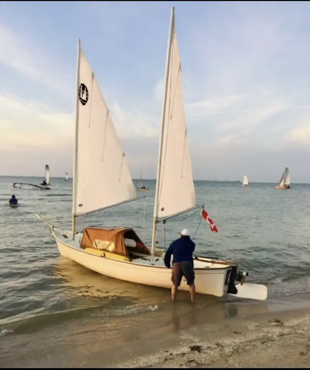 1986 Sea Pearl 21 Sailboat REDUCED AGAIN TO $4000Cdn/$2850USD in Sailboats in Hamilton - Image 4