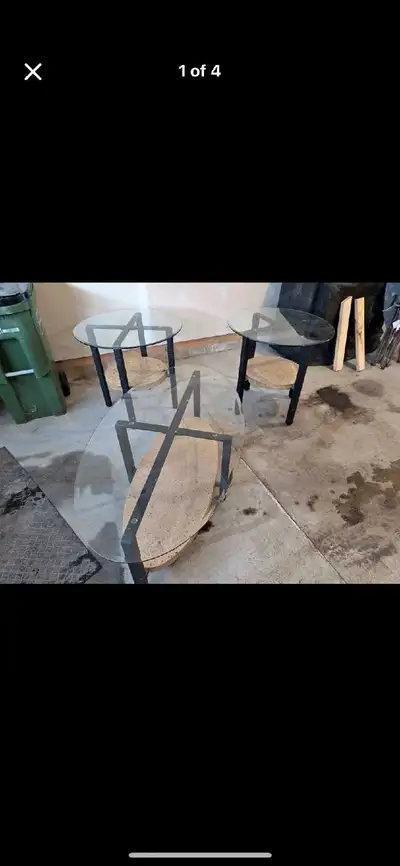 coffee table with side tables, View more