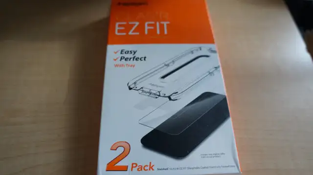 SPIGEN iPHONE 11/XS SCREEN PROTECTORS in Cell Phone Accessories in Norfolk County - Image 2