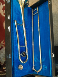 Trombone with Carrying Case