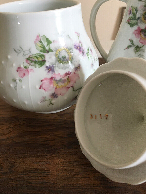 RARE Limoges France Boyer Porcelain Dure Tea Coffee Set Arts