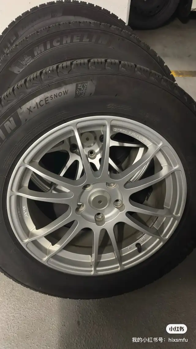 Michelin X-Ice Snow 225/60R17 Winter Tires with Alloy Rims in Tires & Rims in Ottawa - Image 4