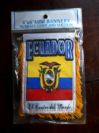 Ecuador Mini Banner