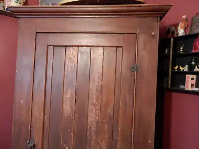 Antique hall closet/wardrobe/armoire, View more