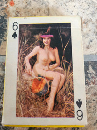 Vintage Nude Playing Cards