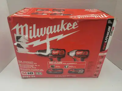 Milwaukee 2691 M18 Combo Kit Drill/Impact *NEW*, View more