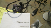 Sony Walkman NWZ-W202 Cordless Digital Music MP3 Player (2GB)