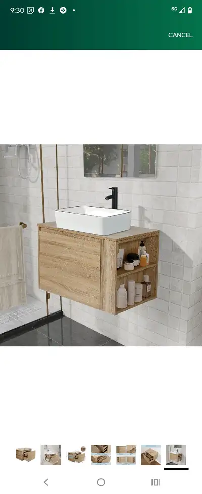 Floating Vanity brand new, View more