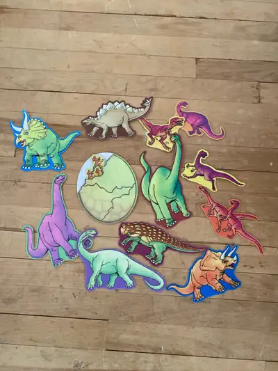 Dinosaur Felt Board Pieces, View more