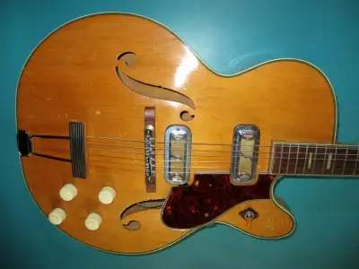 1961 Harmony Meteor H71 guitar, View more
