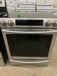  Samsung stainless steel slide in double oven