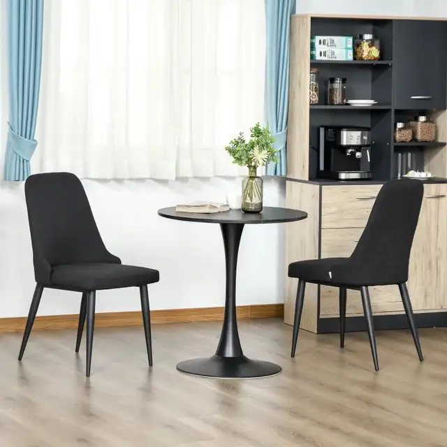 Modern dining chairs with patterns in the back in Chairs & Recliners in Markham / York Region - Image 3
