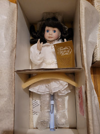 Franklin Heirloom Doll New in Original Box