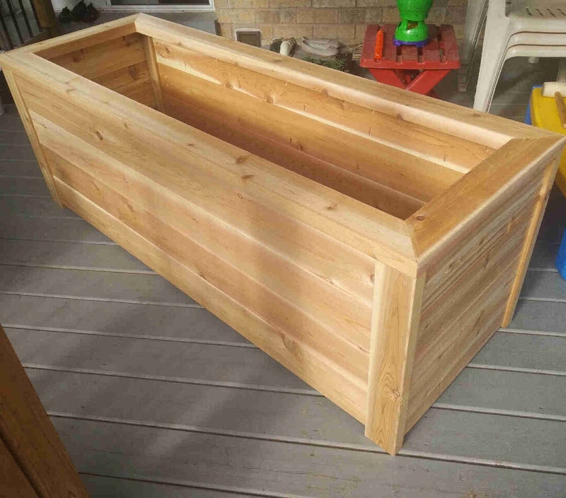 Cedar Planter Box Outdoor Décor Markham / York Region Kijiji