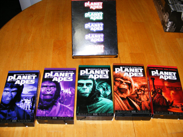 Planet of the Apes VHS Collection - 1998 in CDs, DVDs & Blu-ray in Saint John