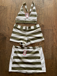 Wicked Weasel "Sailor Stripe" 3 pcs. set (size med/large/XL) NWT