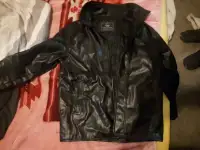 Italian genuine leather coat Size M