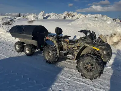2009 CanAm Outlander 800 -Amazing machine that can go anywhere and is a lot of fun ! -In decent cond...