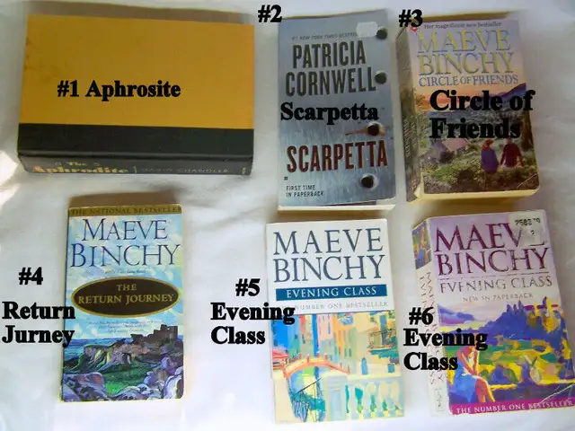 8 books mysteries and romance great writers modern stories $5 ea in Fiction in City of Toronto - Image 2