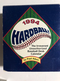 Baseball calendar 1994