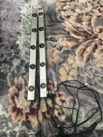 Selling a set of 2 IKEA vanity light bars. These are perfect for placing on the sides of a mirror to...
