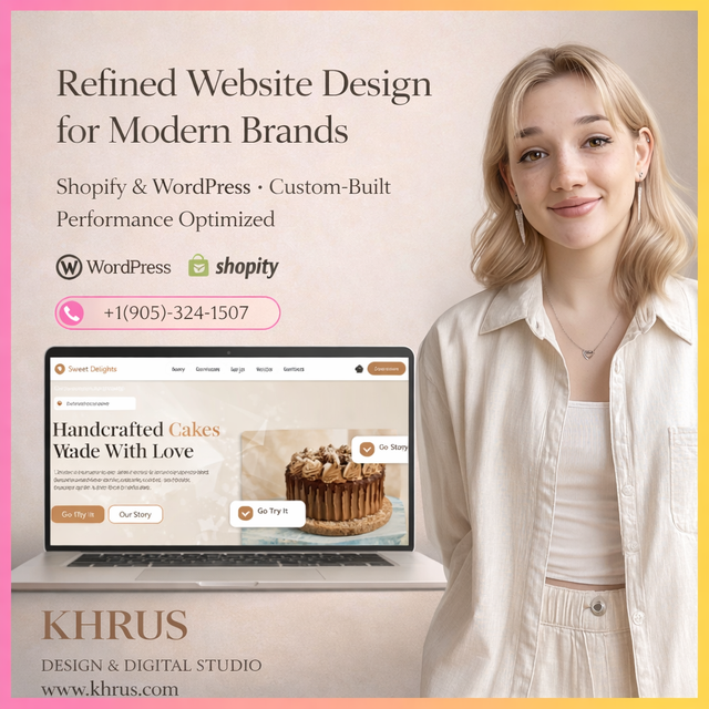 Shopify | WordPress | Web Design Studio468230443904552960