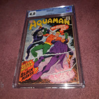 Aquaman  no 35 graded 4.0 cgc 1st app. Of black Manta