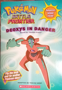 Pokémon 2in1 Battle Frontier Book - Deoxys in Danger / Grovyle T
