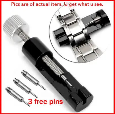 $10 firm, Metal watch Band Strap Bracelet shortener + 3 free pin