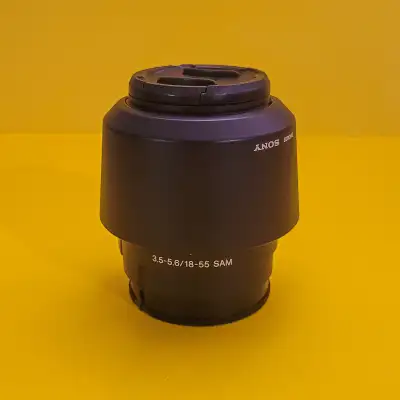 Sony 18-55mm SAM F3.5-5.6 Lens A Mount, View more