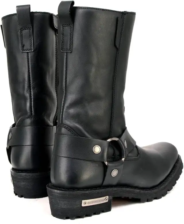 (NEW) Milwaukee Leather MBL9360 Women's Black Motorcycle Boots 5 in Women's - Shoes in City of Toronto - Image 8
