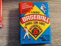 1990 bowman baseball wax pack x 6